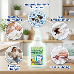 Détachant liquide professionnel à pénétration profonde pour les taches d'huile tenaces sans endommager les fibres - Product Image 2