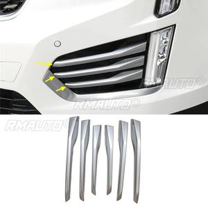 Para Cadillac XT5 2016+ - Marco Decorativo para Rejilla de Ventilación de Parachoques (Cuchilla de Viento) - Accesorios de Coche - Cubierta de Modificación para Splitter de Parachoques - Product Image 2