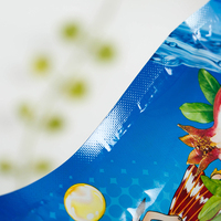 Pochette Doypack Personnalisée en Plastique Stratifié avec Bec Verseur, Emballage Exquis pour Boissons en Aluminium, Sachet Debout avec Bec Verseur