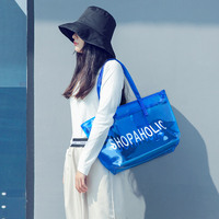 Sac fourre-tout en PVC transparent décontracté pour femme bon marché sac à bandoulière pour femme