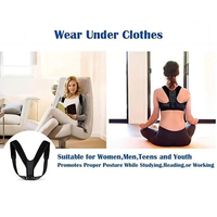 Ceinture de Correction Posturale – Redresseur de Colonne Vertébrale et d'Épaules pour l'Alignement de la Posture, Confort et Ergonomie pour la Santé