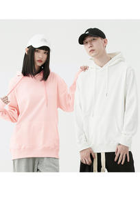 300gsm Heavyweight Terry 100%cotton <b>American</b> Style Lazy Loose Thin Regular Shoulder Pullover <b>Hoodies</b> for Men. - Product Image 5