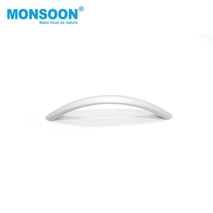 Poignée de meuble de style simple pour salon, poignée de tiroir de placard d'hôtel, poignée de meuble de cuisine en alliage d'aluminium à tube rond pour école - Product Image 5