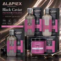 Kit de Soins Capillaires Revitalisant au Caviar Noir pour Salon : Shampoing Hydratant Anti-Frisottis et Brillance – Fournitures de Beauté