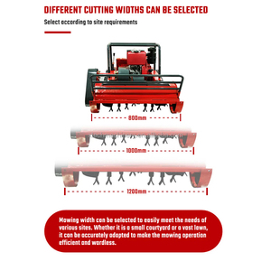 Nhà Máy bán hàng trực tiếp cao su theo dõi điều khiển từ xa flail Máy cắt cỏ robot không lần lượt khả năng áp dụng cho trang trại - Product Image 5