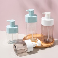 Emballage vide de bouteille de shampoing de luxe en plastique PET de savon liquide pour bébé avec logo personnalisé avec boîte 300ml 500ml