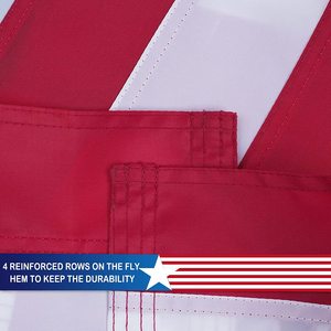 Bandera Estadounidense <span class=keywords><strong>Colonial</strong></span> de 3x5 Pies, 13 Estrellas, Diseño de Betsy Ross, Oxford 210D, Personalizada al por Mayor, Económica, en Existencia para EE. UU. - Product Image 4