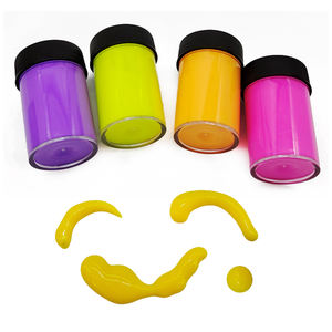 Ensemble de peinture acrylique 24 couleurs vives non toxiques 22ml chaque kits de peinture en pot pour étudiants artistes, peintres passe-temps - Product Image 4