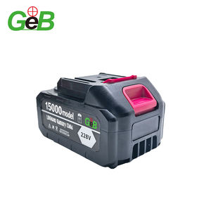 GEB 공장 직판 4Ah 5Ah 6Ah 18v 리튬 배터리 마키타 시리즈 무선 전동 공구용 대체 배터리 팩 - Product Image 1