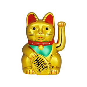 Japanese Waving Beckoning Maneki Neko 3 Inch Solar Powered Plastic Lucky <strong>Cat</strong> <strong>Figurine</strong> for Shop Business Ornament Home Decoration - Product Image 4