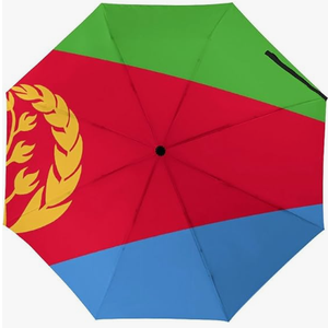 Parapluie portable à long manche de style éthiopien avec diverses impressions graphiques personnalisées, idéal pour la protection solaire et la protection contre la pluie en <span class=keywords><strong>voyage</strong></span> - Product Image 3