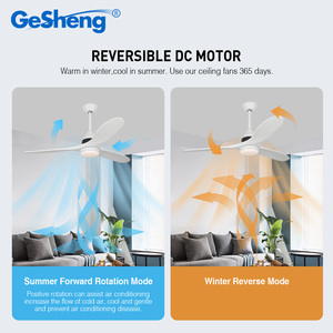 Nordischer Stil 220V Ventil ador de Techo con Luz Silent 3 Holz klinge DC Bldc Fernbedienung Home LED Decken ventilator Licht - Product Image 3