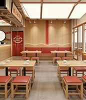 Vente en gros de meubles de restaurant commerciaux modernes de haute qualité, meubles de cuisine pour la préparation de boissons lactées, mobilier de restauration, café, table et chaises pour café