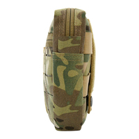 Pochette tactique GAG 1000D en nylon camouflage avec fermeture éclair pour kit de transport de gilet tactique ou de harnais de poitrine