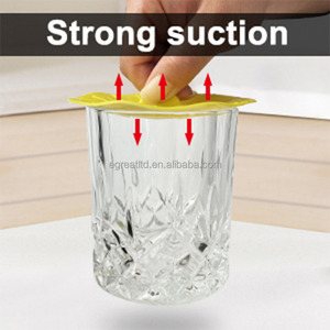 Couvercles en silicone à prix réduit, sans BPA, à ventouse, pour bols, micro-ondes et casseroles, pour la conservation des aliments - Product Image 4