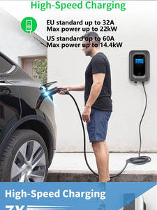 Chargeur de véhicule électrique 7kW 32A Type 2 avec câble de 5m pour installation <span class=keywords><strong>à</strong></span> <span class=keywords><strong>domicile</strong></span>, au garage et au lieu de travail pour VW - Product Image 5