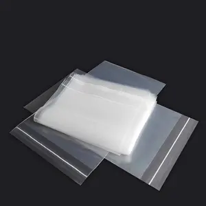 批发LDPE聚塑料自密封可再密封窒息警示袋，带胶带，用于服装包装