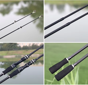 Canne à pêche télescopique portable en carbone haute performance, légère, pour la pêche en mer, en <span class=keywords><strong>lac</strong></span> et en rivière, équipement de pêche pour les voyages - Product Image 3