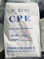 Agent modificateur d'impact en polyéthylène chloré CPE 135A pour produits en plastique PVC, directement de l'usine