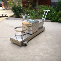Machine de réparation de chaussées à plaque chauffante pour asphalte, équipement de maintenance routière infrarouge manuel