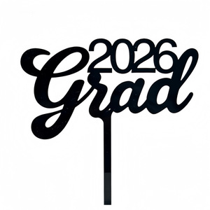 Adorno Acrílico para Pastel de Graduación con Diseño de Miel y Dulzura 2026, Decoración para Fiesta de Graduación - Product Image 5