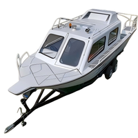 Bateau de patrouille en aluminium de 10 m avec cabine complète, bateau de travail en aluminium pour usage officiel, soudé à l'argon, OEM ODM
