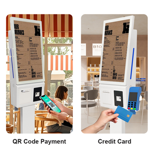 Kiosques de paiement autonomes 21,5 pouces sous Android/Windows à double système pour la commande en libre-service pour les magasins de boissons - <span class=keywords><strong>Prix</strong></span> de détail - Product Image 6