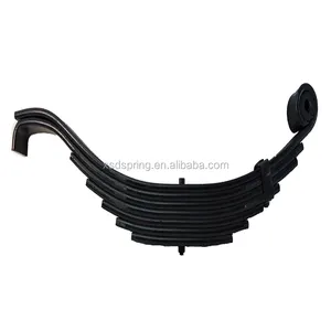 Customization Hook Leaf Spring Heavy Truck Suspension Trailer Leaf Spring