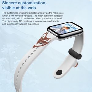 Original <span class=keywords><strong>band</strong></span> 8 Pro genshin impact Edition 1.74 "AMOLED Screen GPS Xiao <span class=keywords><strong>Mi</strong></span> สายรัดข้อมือ5ATM กันน้ำ - Product Image 3