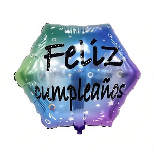 Globo de Aluminio Metálico de 45cm para Fiesta de Cumpleaños, Decoración para Fiestas - Product Image 1