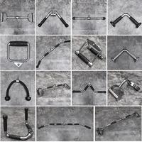 TOPTONS Accesorios de Gimnasio: Barra de Agarre para Polea, Barra de Tensión para Entrenamiento de Fuerza