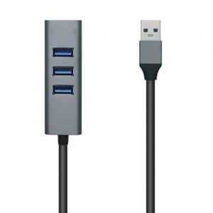 <b>hub</b> <b>usb</b> 3.0, 4 puertos <b>usb</b>, compatible con dispositivos, velocidad de transferencia ideal para expandir conexiones y compartir - Product Image 1