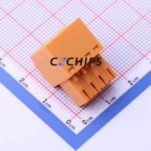 KF2EDGKE-3.5-2*4P Plug-in Terminal Block P=3.5mm Connector ( Connector Type: Male Plug )( Construction: 2x4P )( Pitch: 3.5mm ) - Product Image 2