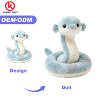 Boneka Naga Laut Custom Made Realistis Berbentuk Melingkar Tema Mitologi Hadiah Kain Lembut Bersertifikat CE 25cm 100 Pcs MOQ OEM