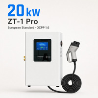 Nouvelle station de recharge rapide DC commerciale 20kW 40kW CCS1 CCS2 GBT OCPP Chargeur EV Type 2 Bestar ZT40
