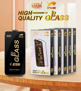<span class=keywords><strong>Schermo</strong></span> ESD vetro trasparente OG vetro temperato pieno colla <span class=keywords><strong>protezione</strong></span> cellulare <span class=keywords><strong>protezione</strong></span> Mobile per <span class=keywords><strong>iPhone</strong></span> 15 plus 16 Pro Max - Product Image 3
