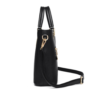 Nouveau sac bandoulière tendance grande capacité en cuir PU souple pour femme, sac à main de luxe de créateur - Product Image 6