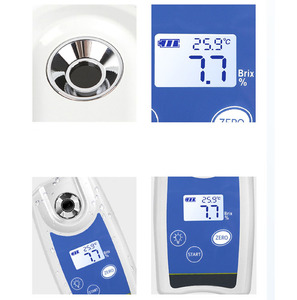 Saccharometer digital Sweeteness teste meter Refratômetro portátil Concentração açúcar medidor - Product Image 3