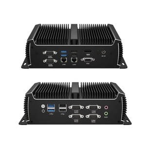 Công nghiệp không Quạt Mini PC Intel Core i5 6200U/i5 7200U/i5 1135g7/i7 1195g7 CPU Lan RS232/422/485 DDR4 <span class=keywords><strong>RAM</strong></span> SSD HD VGA New EU - Product Image 1