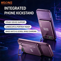 Batterie externe magnétique sans fil LC1 15W avec 4 tons de couleur, écran TFT en aluminium aérospatial, support N52, logo personnalisé gratuit
