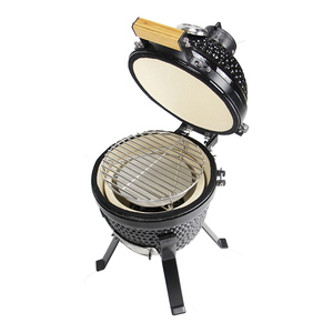 TOPQ — Barbecue <span class=keywords><strong>Kamado</strong></span> en céramique, <span class=keywords><strong>Mini</strong></span> four au charbon de bois, <span class=keywords><strong>Grill</strong></span> pour BBQ - Product Image 6