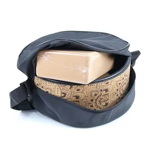 Holesale-Bolso grande portátil de nailon para yoga, bolsa de mano con logotipo personalizado, resistente al agua