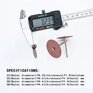 Disco de Corte de Fibra Resinada de 22mm y 38mm para Metal, Odontología, Herramienta Rotatoria, Disco Abrasivo <span class=keywords><strong>Dremel</strong></span>, Mini Disco de Corte - Product Image 4