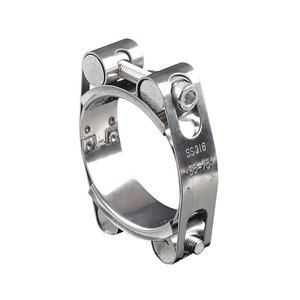 ตัวหนีบสายสแตนเลส Tsinhui 60-70 ความแข็งแรงสูง สำหรับท่อและสายยาง - Product Image 1