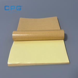 Manufacturer Custom Matte Kraft <b>Sticker</b> Paper Jumbo Roll Material 80gsm A4 Printable Self Adhesive Paper <b>Label</b> Paper - Product Image 1