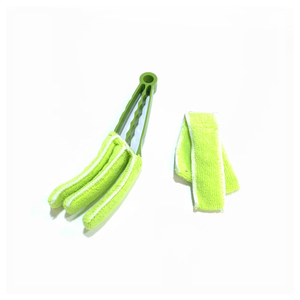 Cửa sổ mù sạch hơn jalousie bàn chải điều hòa không khí Khăn lau bụi với 5 sợi nhỏ tay áo cho cửa sổ cửa chớp mù - Product Image 6