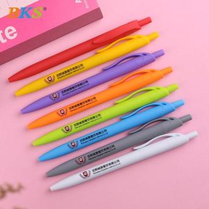 Retractable 1.0mm Black Ballpoint <b>Pen</b> Custom Business Hotel Logo Printed Plastic <b>Pen</b> for Advertising - Product Image 6