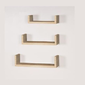 Étagère murale miniature en chêne de style campagnard français, étagères flottantes en <span class=keywords><strong>pin</strong></span>, étagère murale en bois rustique - Product Image 5