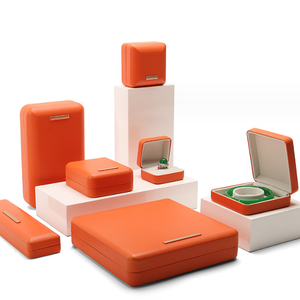 Factory Direct Sale Jewelry Packing <strong>Box</strong> with Pu Leather Customize logo <strong>Display</strong> <strong>Luxury</strong> Dark Green Metal Jewelry <strong>Box</strong> - Product Image 5