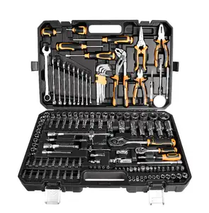 142 pcs other vehicle tools ratchet wrench combination hand tools auto repair professional tool set box socket set